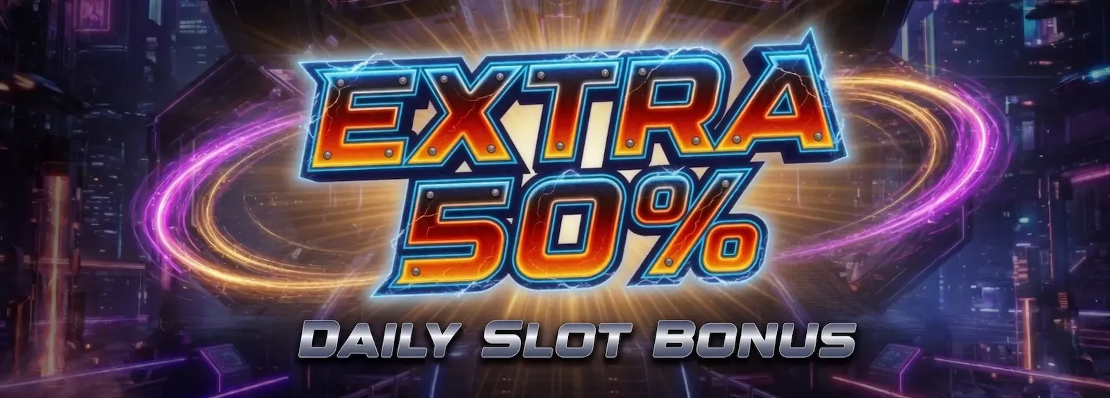 Slot Daily 50% Deposit